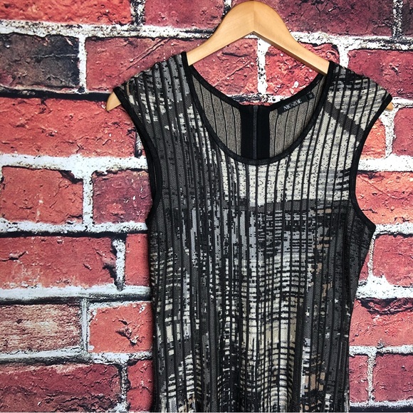 Nic + Zoe abstract twirl sweater dress - Picture 6 of 9